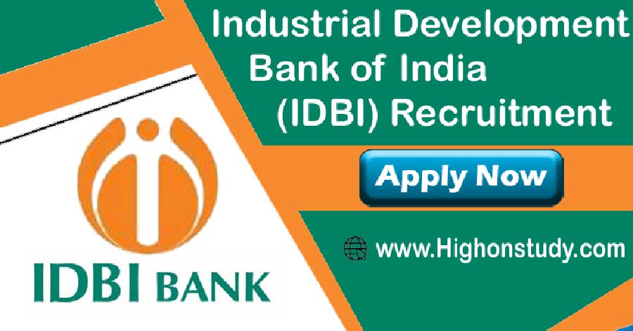 IDBI Bank Recruitment 2020