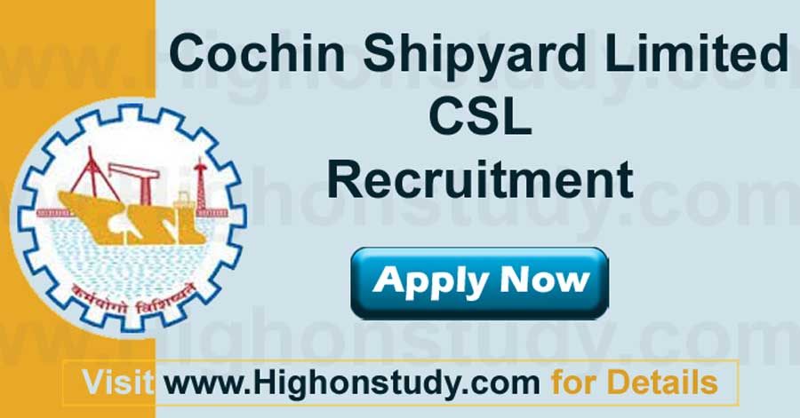 Cochin Shipyard Limited Jobs