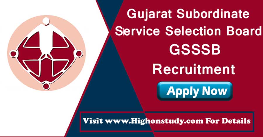 GSSSB Gujarat Govt jobs