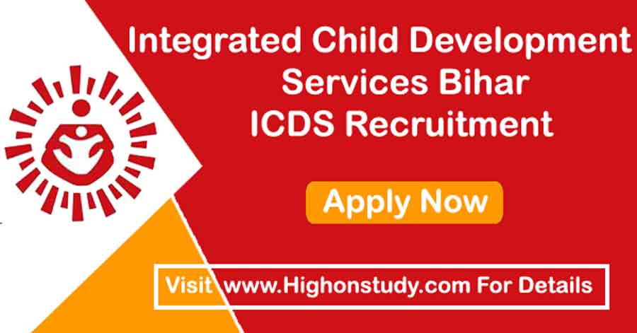 ICDS Bihar Recruitment