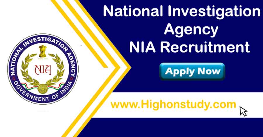 NIA Recruitment 2020