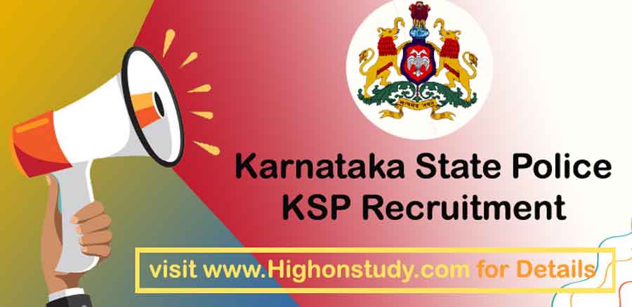 KSP Recruitment 2022