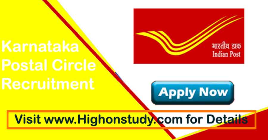 Karnataka Postal Circle Recruitment 2020 44 Junior Accountant Postal 