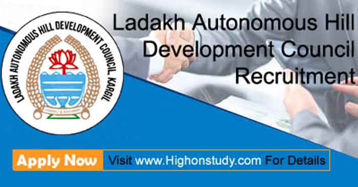 Ladakh-Autonomous-Hill-Development jobs