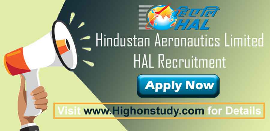 HAL Recruitment 2019, Notification Released for 18 Security Officer, Human Resource Officer, and Other Posts - Highonstudy