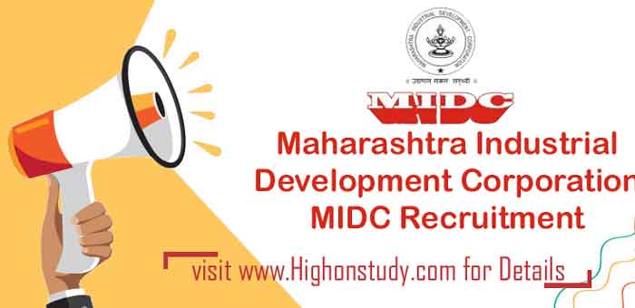 Maharashtra Industrial Development Corporation (MIDC) recruitment
