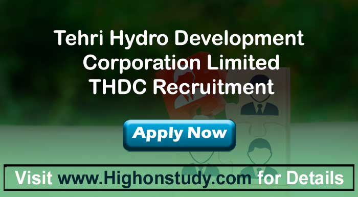 THDC Recruitment 2024