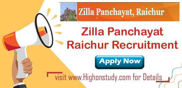 Zilla Panchayat, Raichur JObs