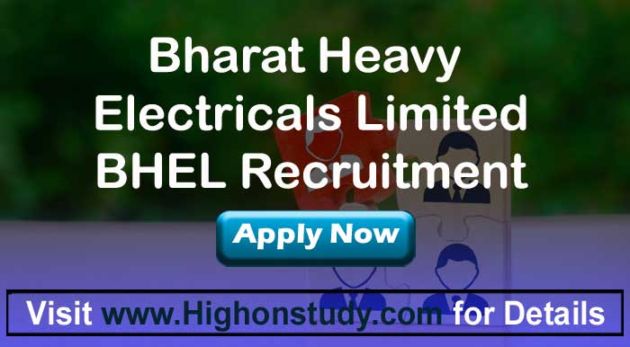 BHEL Ranipet Recruitment 2021