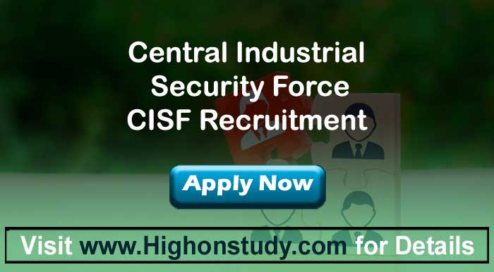 CISF Recruitment 2020