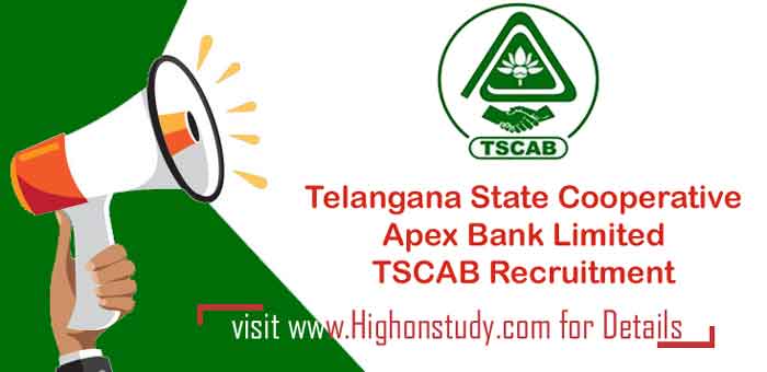 Telangana State Cooperative Apex Bank Ltd jobs