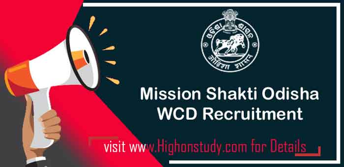 Directorates of Mission Shakti Odisha JObs