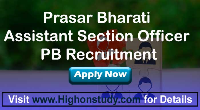 Prasar Bharati jobs