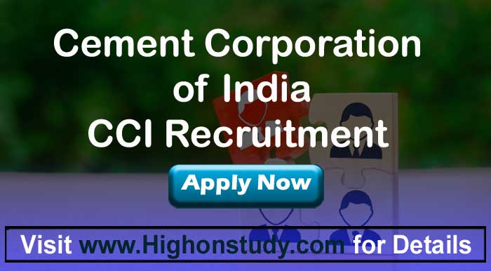 CCI Recruitment 2020