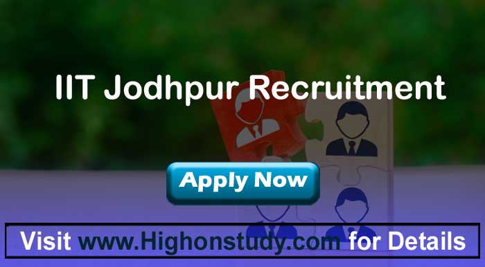 IIT Jodhpur jobs