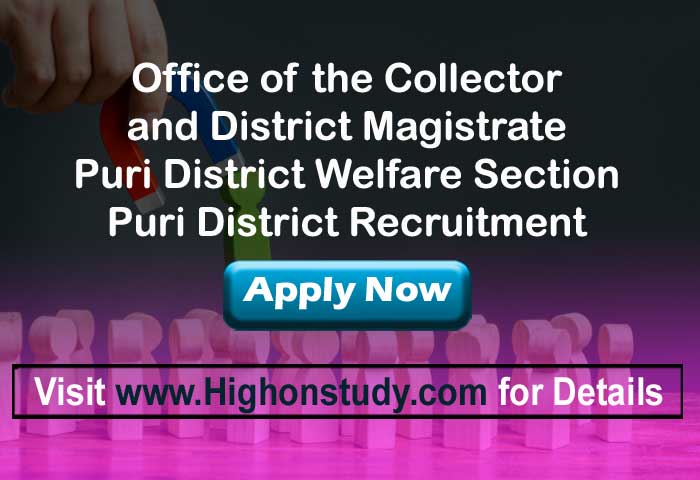 Puri District jobs
