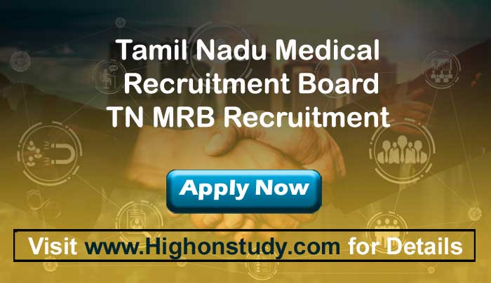 TN MRB Recruitment 2022 – Apply for 889 Pharmacist Posts