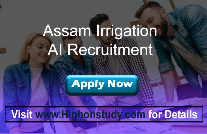 Assam Irrigation jobs