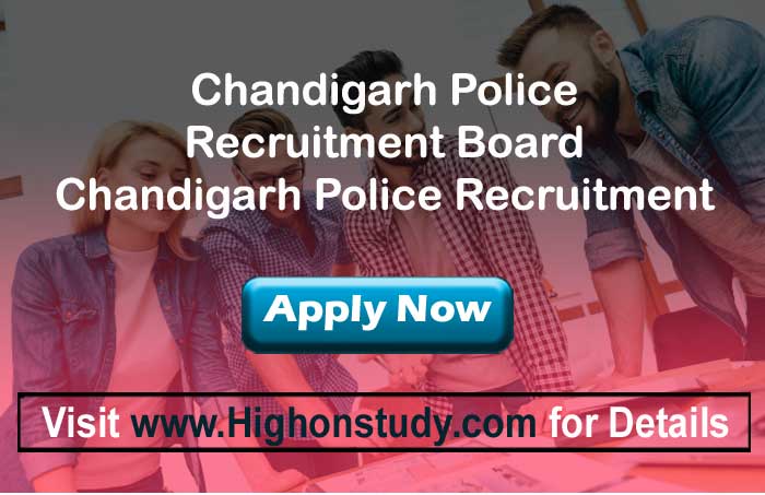 Chandigarh Police Recruitment 2021