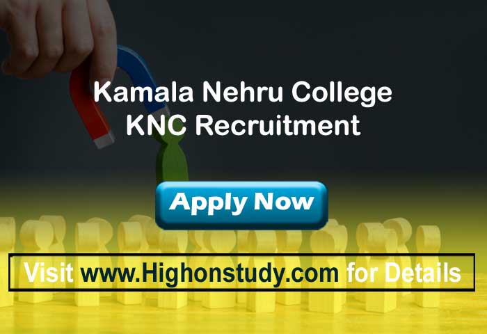Kamala Nehru College jobs