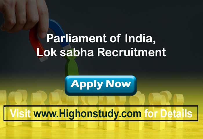 Loksabha jobs