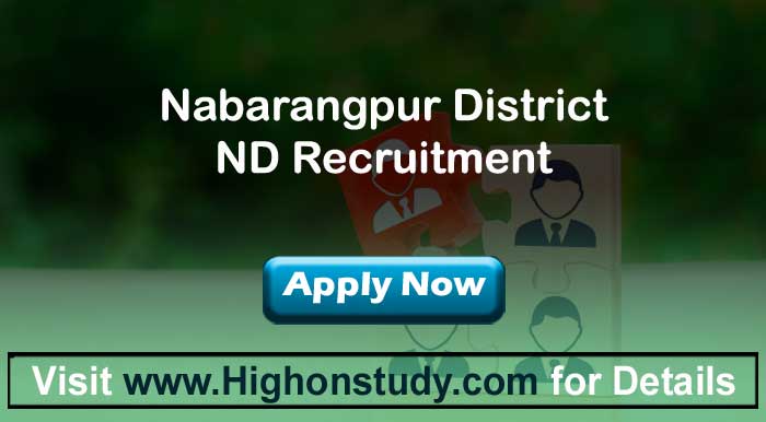Nabarangpur District jobs