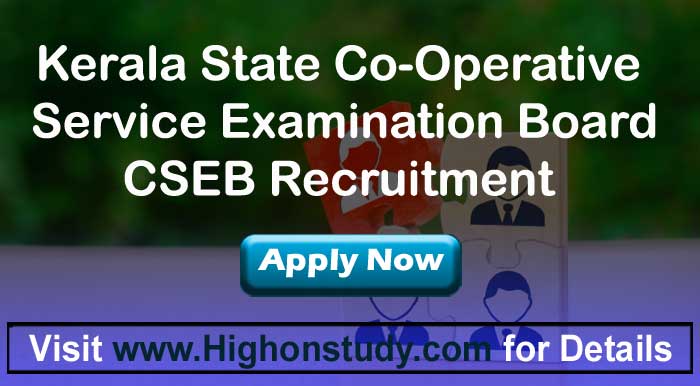 CSEB Kerala Recruitment 2020