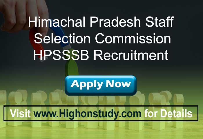HPSSSB Recruitment 2020