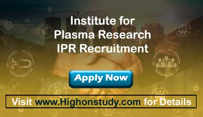 IPR Recruitment 2020