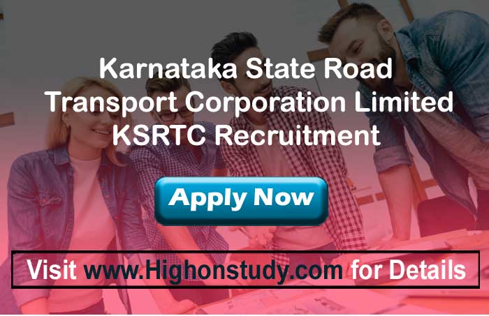 KSRTC Recruitment 2020