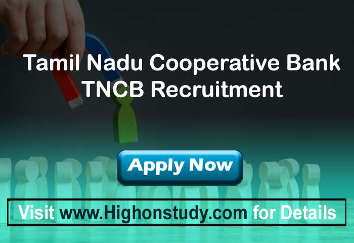 Tamil Nadu Cooperative Bank jobs