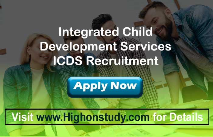 ICDS TN Recruitment 2021