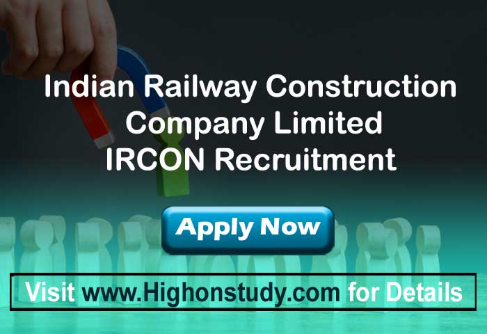 IRCON Recruitment 2020