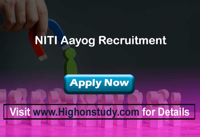 NITI Aayog Recruitment 2020, Joint Adviser/ Deputy Adviser Posts | Pay Scale | PDF - Highonstudy