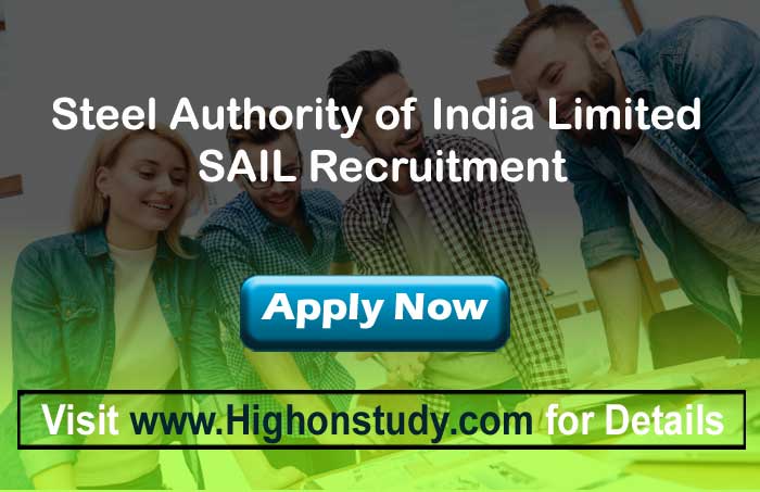 SAIL Recruitment 2022