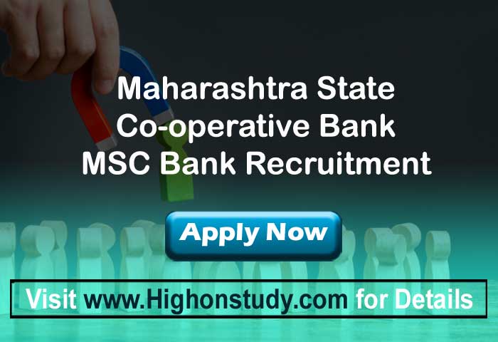 MSC Bank Recruitment 2020 » Notification for 164 Clerk, Junior Officer & Manager Posts - Highonstudy