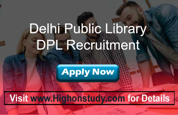 Delhi Public Library jobs