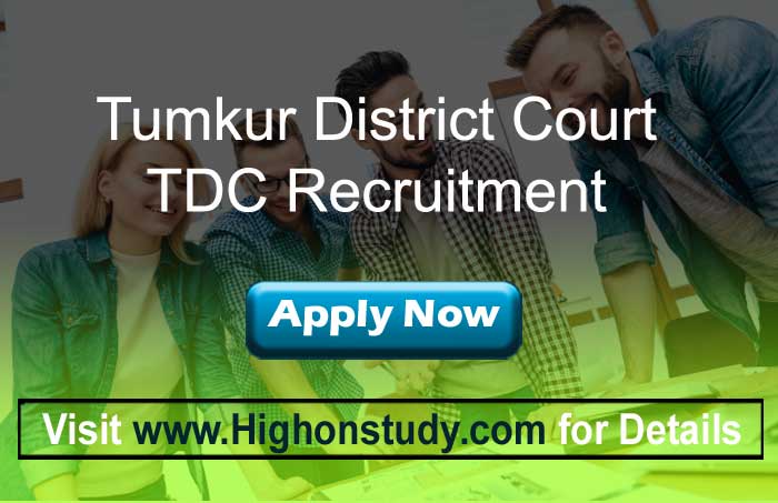 Tumkur Court Recruitment 2020, Announcement for 21 Process Server, Typists, Typists-Copyists Posts - Highonstudy