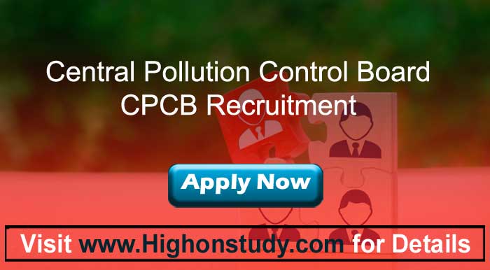 CPCB Recruitment 2021