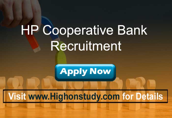 HP Cooperative Bank Recruitment 2020, Announcement for 28 Assistant Manager Posts - Highonstudy