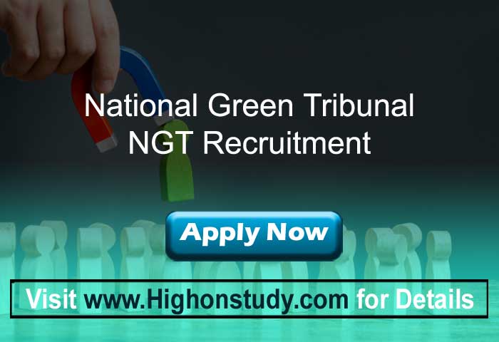 NGT Recruitment 2022