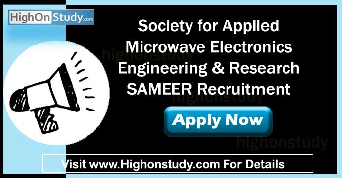 SAMEER Recruitment 2022